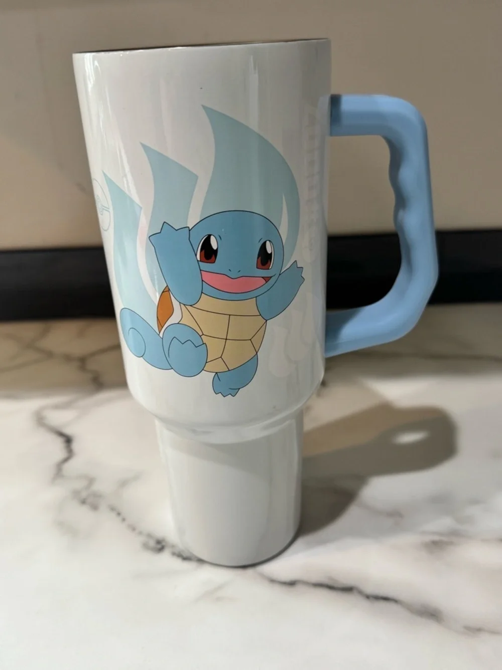 Pokemon Squirtle 40oz Stainless Steel Tumbler #0007 Cup No Lid Easy To Find Repl